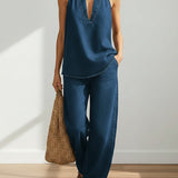 Ivana™ | Dvojdielny vintage denim set