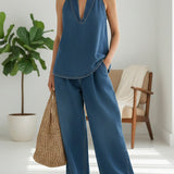 Ivana™ | Dvojdielny vintage denim set