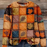 Evelína - Mäkký patchwork sveter