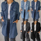 JansenStyle™ Hana - Oversized džínsový blejzer