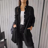 JansenStyle™ Hana - Oversized džínsový blejzer